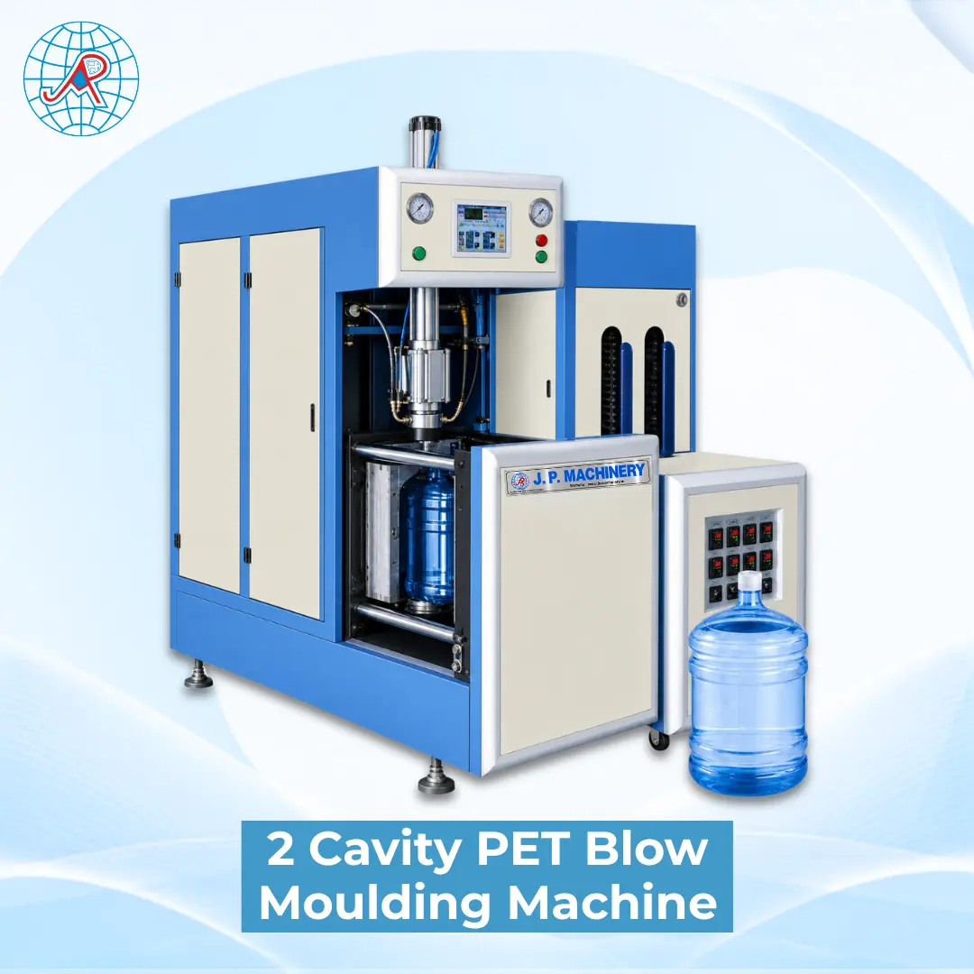 2 Cavity PET Blow Moulding Machine