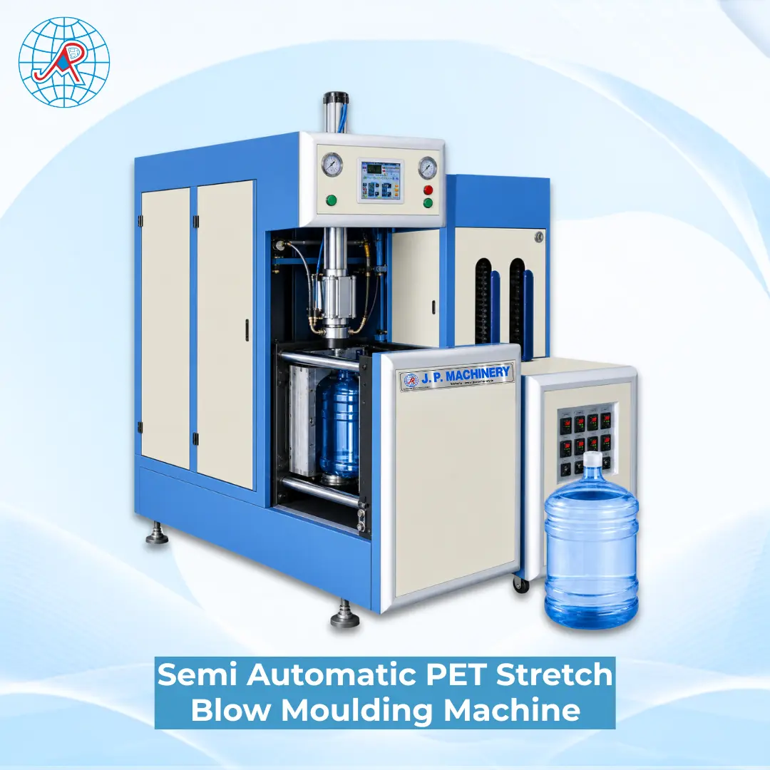 Semi Automatic PET Stretch Blow Moulding Machine